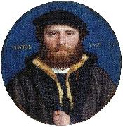 Hans holbein the younger Portrait of an Unidentified Man, possibly the goldsmith Hans of Antwerp France oil painting artist